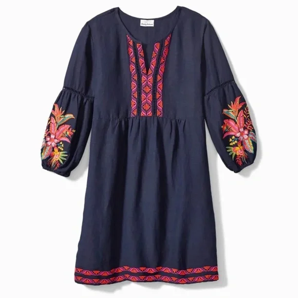 chinese dress ladies Tommy Bahama St Lucia Sleeveless Tier Dress Cover Up main image 1
